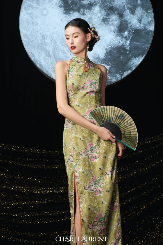 Váy lụa Lục Tiên Thảo